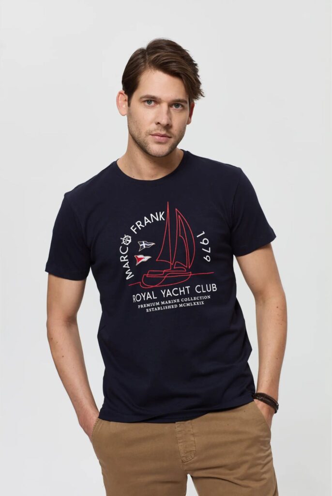 Alphonse : T-Shirt avec Imprimé Nautique - 21