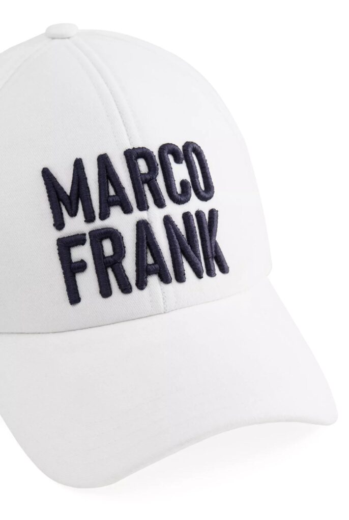 Chandell : Casquette avec « Marco Frank » Brodé - 2