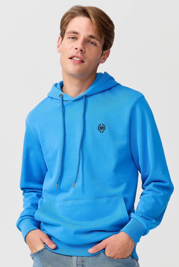 Charles : Sweat à Capuche Avec Logo Emblématique Brodé - 26