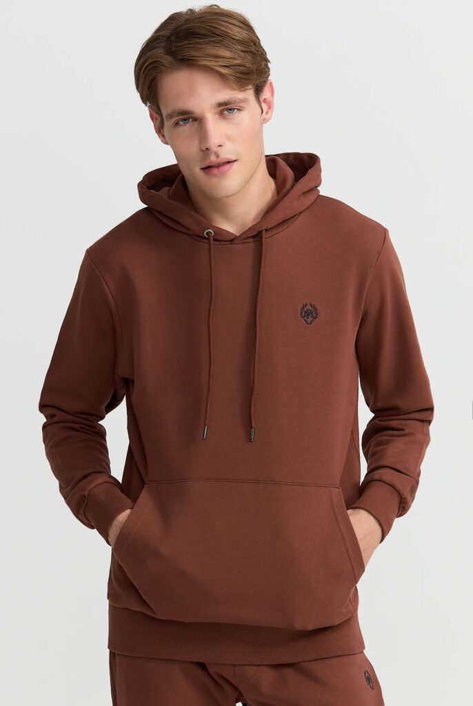 Charles : Sweat à Capuche Avec Logo Emblématique Brodé - 61