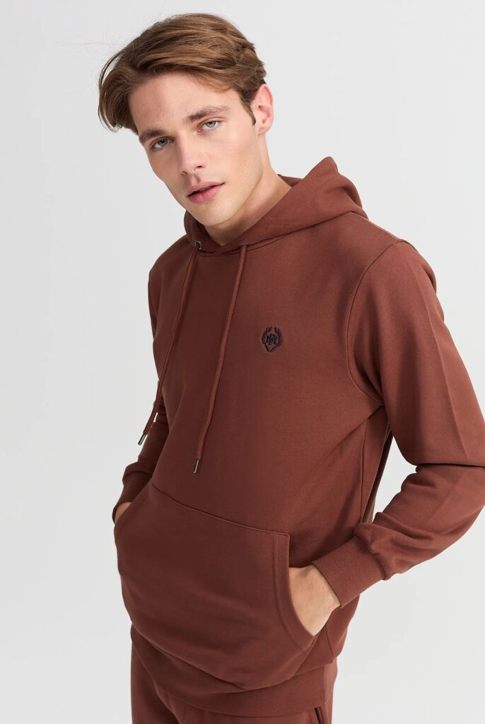 Charles : Sweat à Capuche Avec Logo Emblématique Brodé - 62