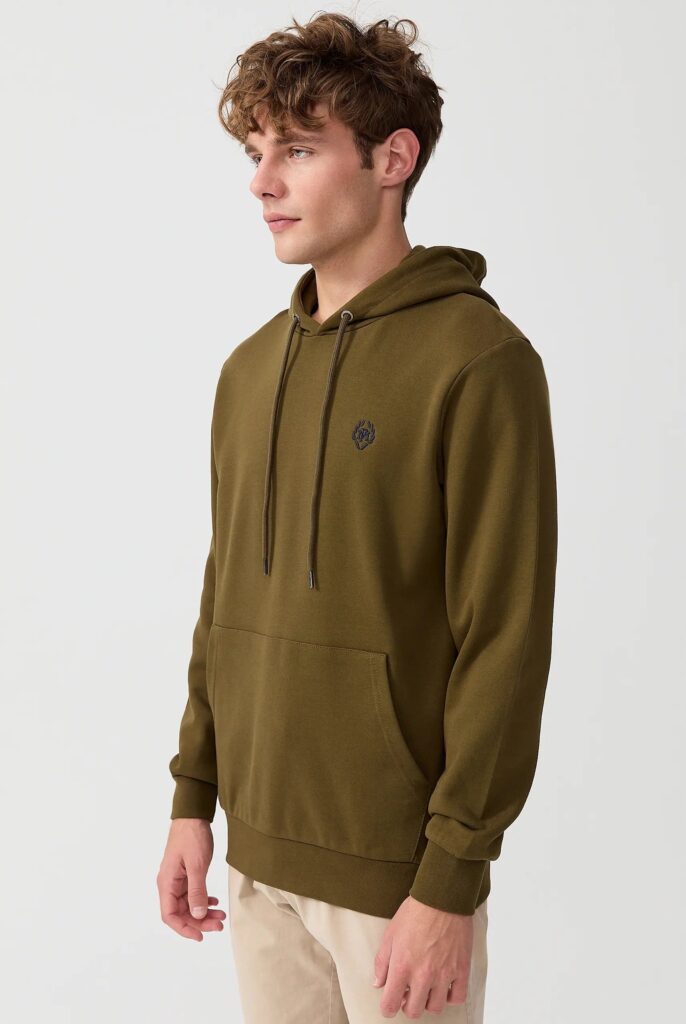 Charles : Sweat à Capuche Avec Logo Emblématique Brodé - 37