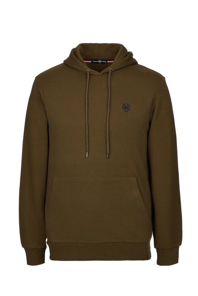 Charles : Sweat à Capuche Avec Logo Emblématique Brodé - 77