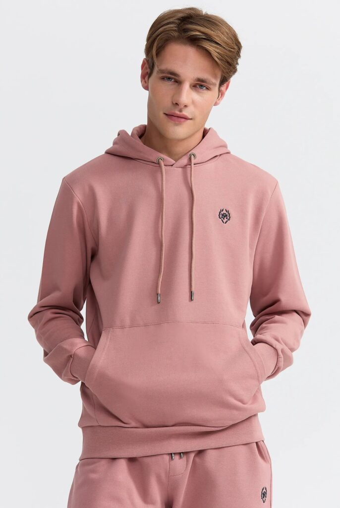 Charles : Sweat à Capuche Avec Logo Emblématique Brodé - 51