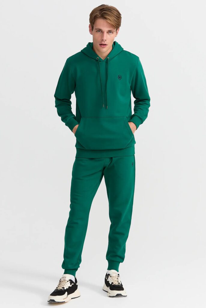 Charles : Sweat à Capuche Avec Logo Emblématique Brodé - 18