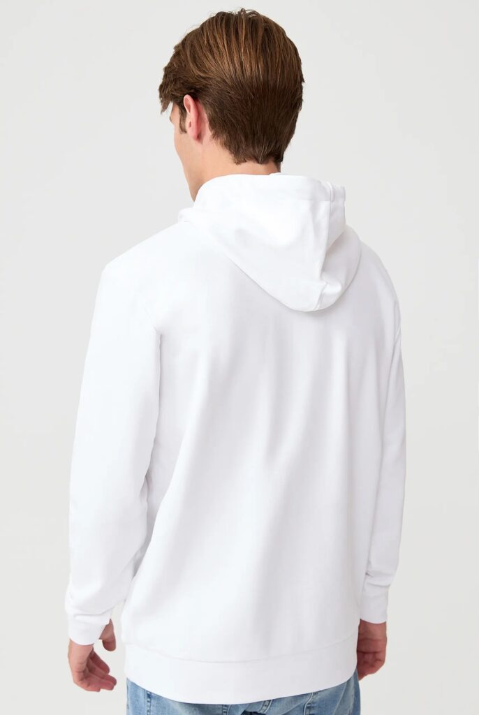 Corbin : Sweat à Capuche Avec Logo Brodé - 30