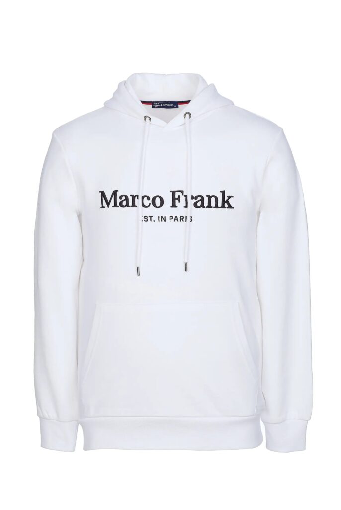 Corbin : Sweat à Capuche Avec Logo Brodé - 70