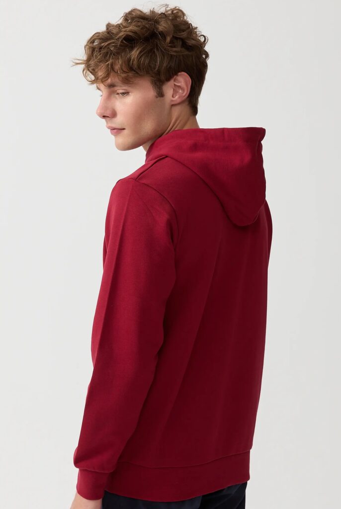 Corbin : Sweat à Capuche Avec Logo Brodé - 45