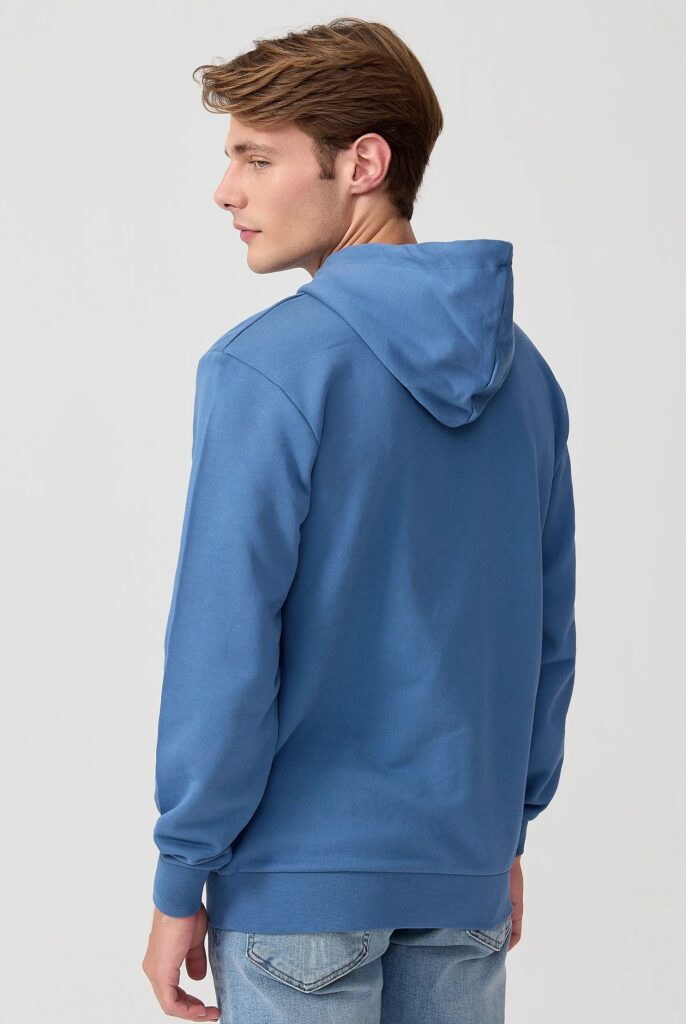 Corbin : Sweat à Capuche Avec Logo Brodé - 35
