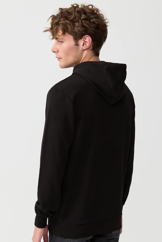 Corbin : Sweat à Capuche Avec Logo Brodé - 65