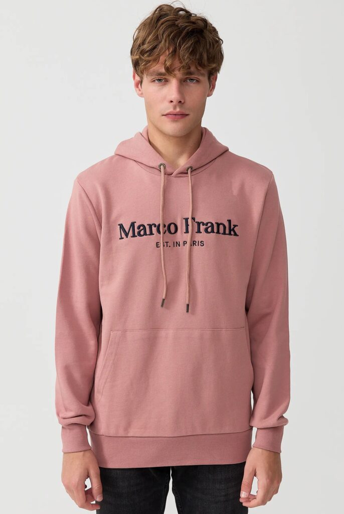 Corbin : Sweat à Capuche Avec Logo Brodé - 61