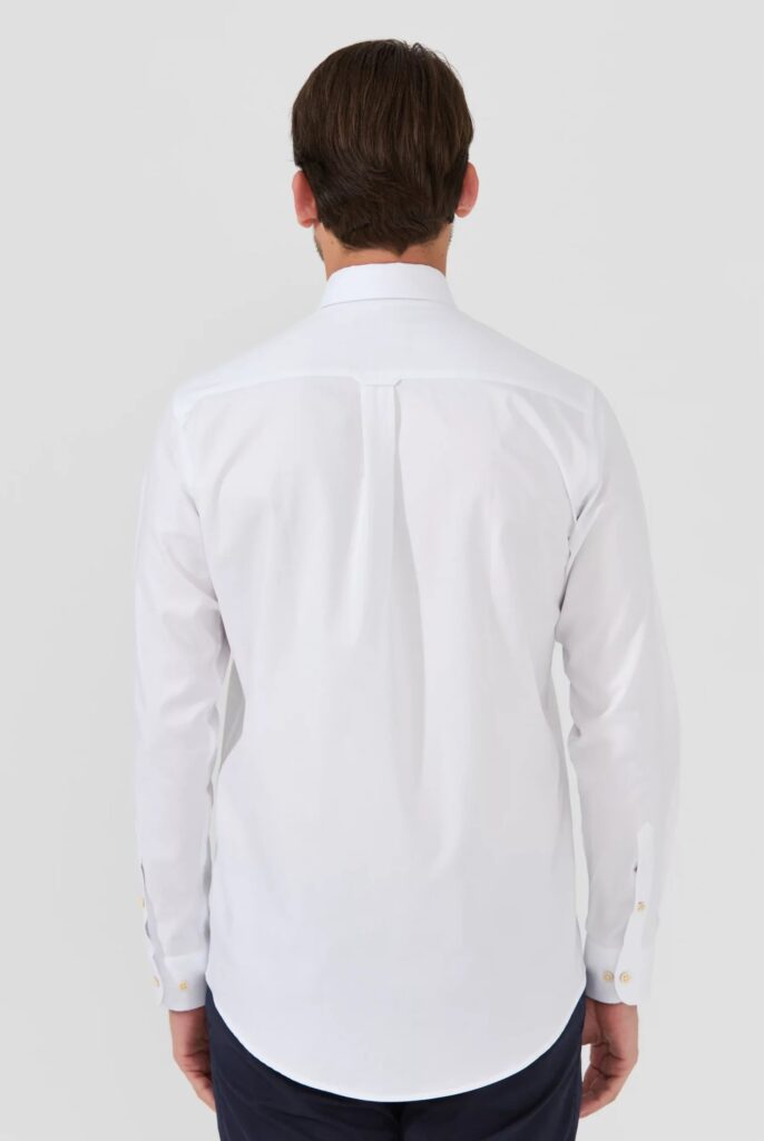 Cyril : Chemise en coton d’Oxford Coupe Classique - 28