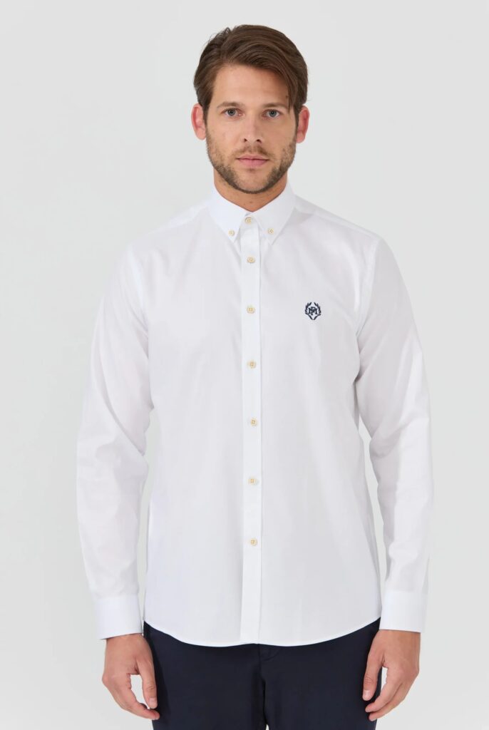 Cyril : Chemise en coton d’Oxford Coupe Classique - 29