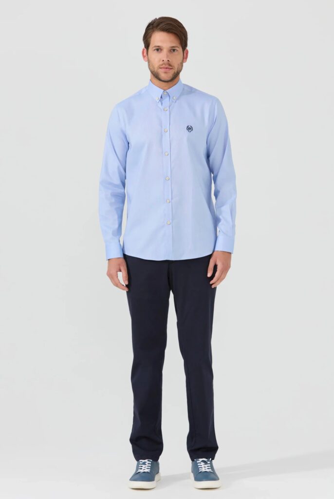 Cyril : Chemise en coton d’Oxford Coupe Classique - 16