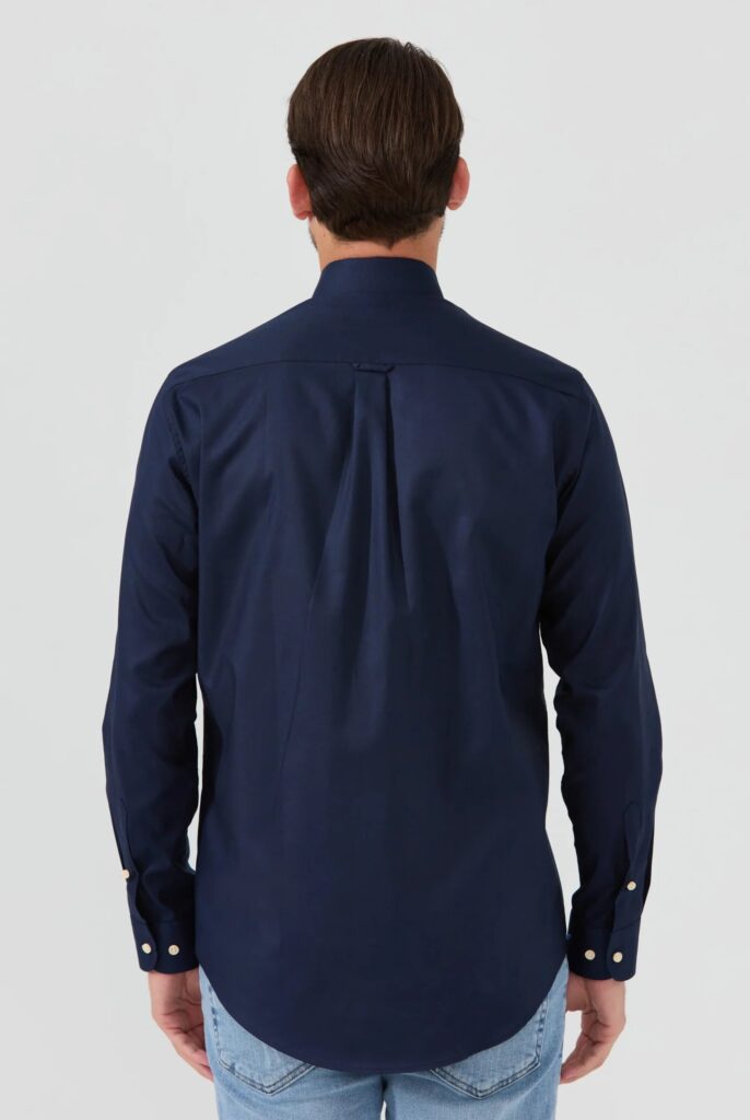 Cyril : Chemise en coton d’Oxford Coupe Classique - 10