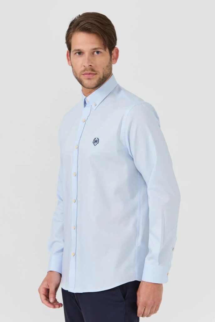 Cyril : Chemise en coton d’Oxford Coupe Classique - 25