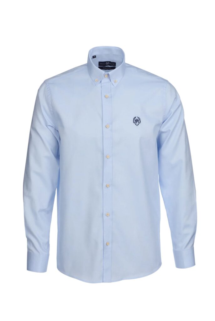 Cyril : Chemise en coton d’Oxford Coupe Classique - 35