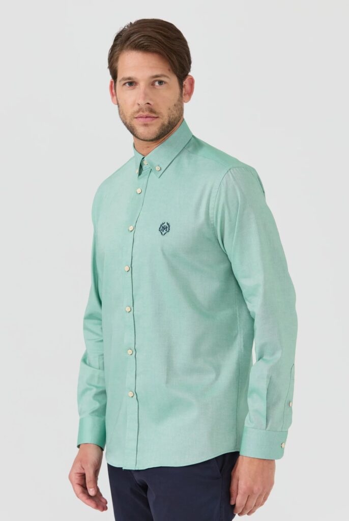 Cyril : Chemise en coton d’Oxford Coupe Classique - 20