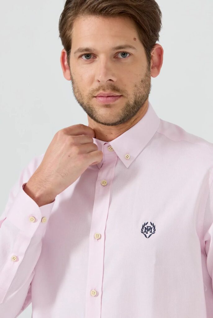 Cyril : Chemise en coton d’Oxford Coupe Classique - 2