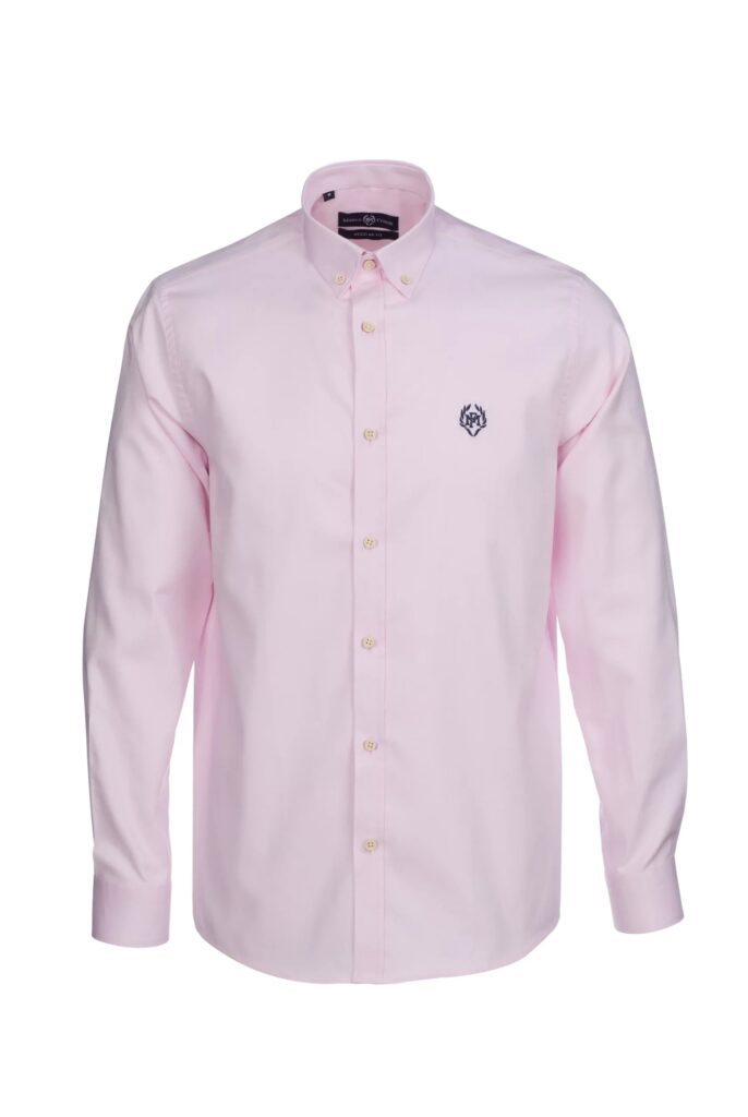 Cyril : Chemise en coton d’Oxford Coupe Classique - 7