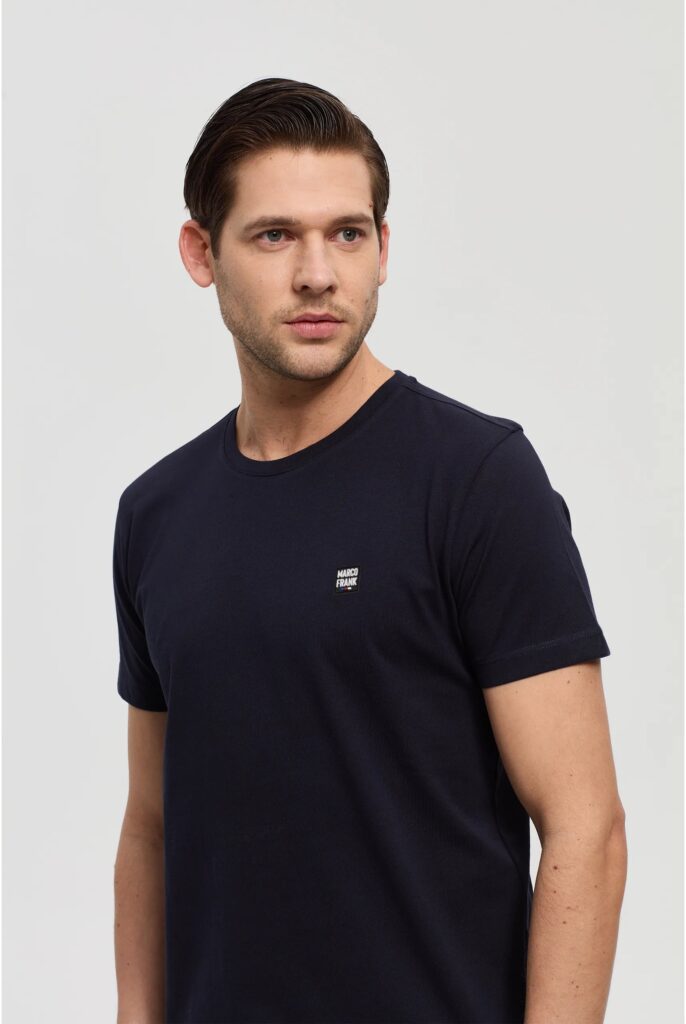 Damien :T-Shirt avec Écusson en Silicone - 24