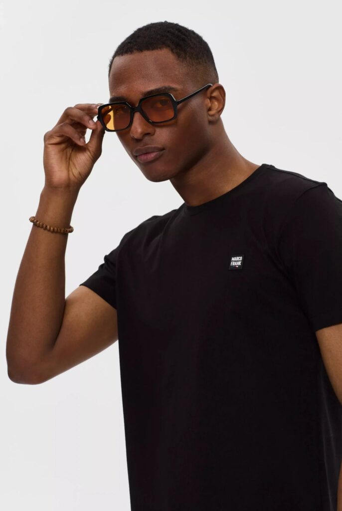 Damien :T-Shirt avec Écusson en Silicone - 2