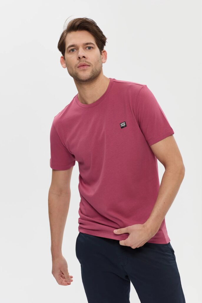 Damien :T-Shirt avec Écusson en Silicone - 32