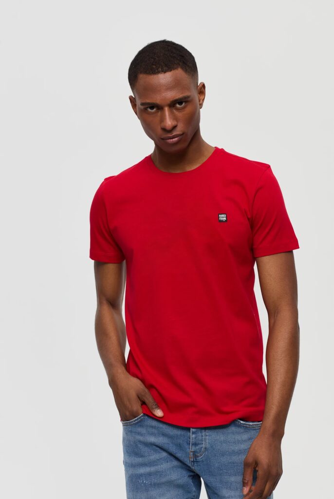 Damien :T-Shirt avec Écusson en Silicone - 28