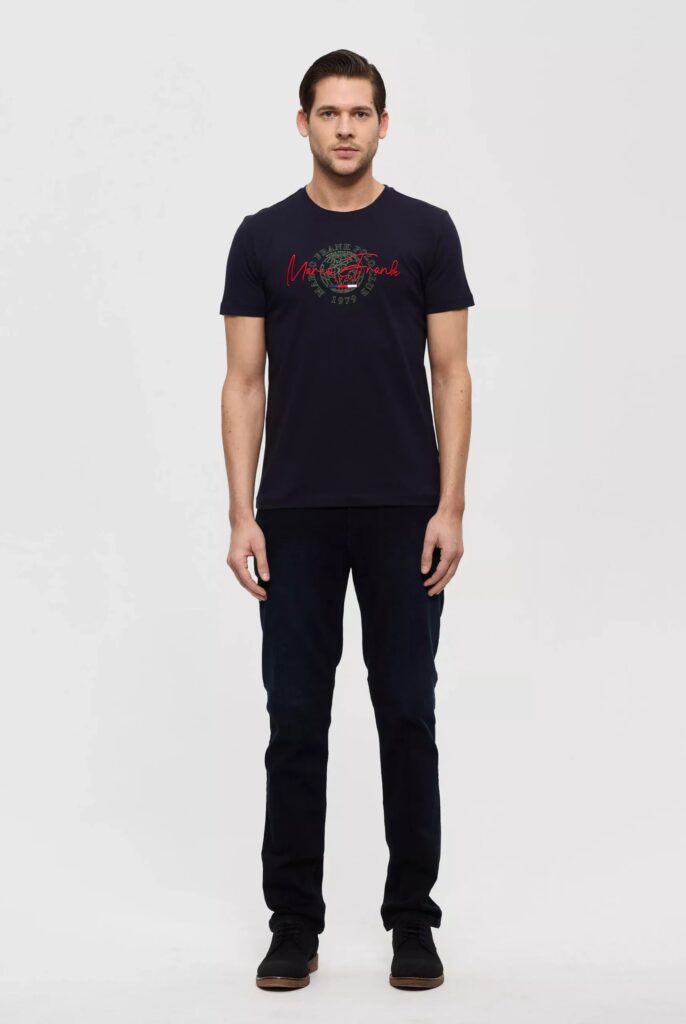 Daniel : T-shirt avec Logo Brodé et Imprimé - 6