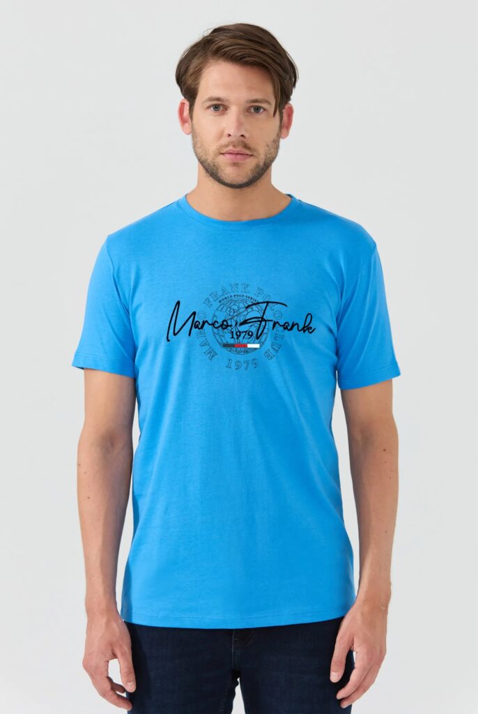 Daniel : T-shirt avec Logo Brodé et Imprimé - 24