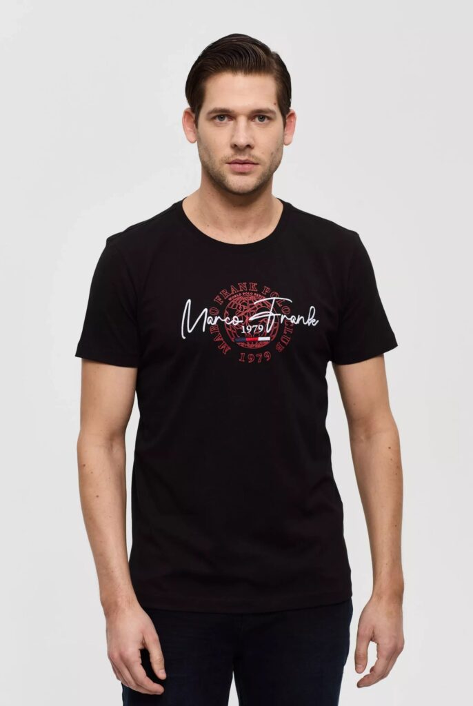 Daniel : T-shirt avec Logo Brodé et Imprimé - 12