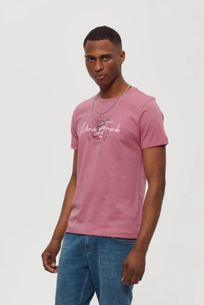 Daniel : T-shirt avec Logo Brodé et Imprimé - 19