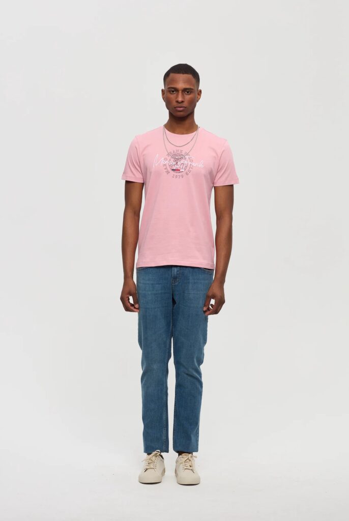 Daniel : T-shirt avec Logo Brodé et Imprimé - 23