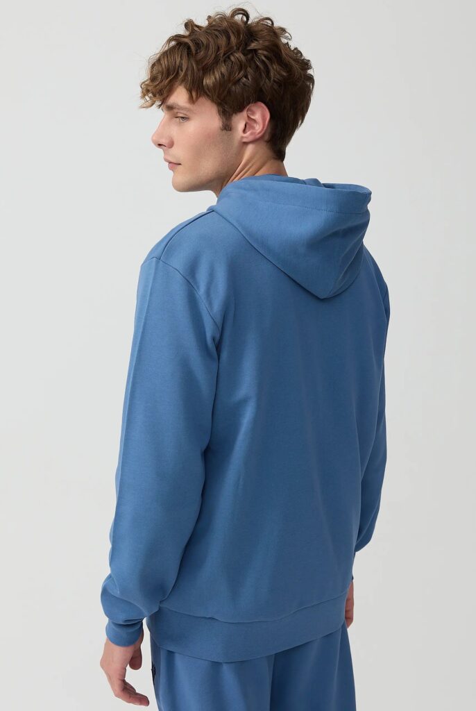 Ducasse : Sweat à Capuche et Fermeture Éclair avec Logo Emblématique du Coq Brodé - 35