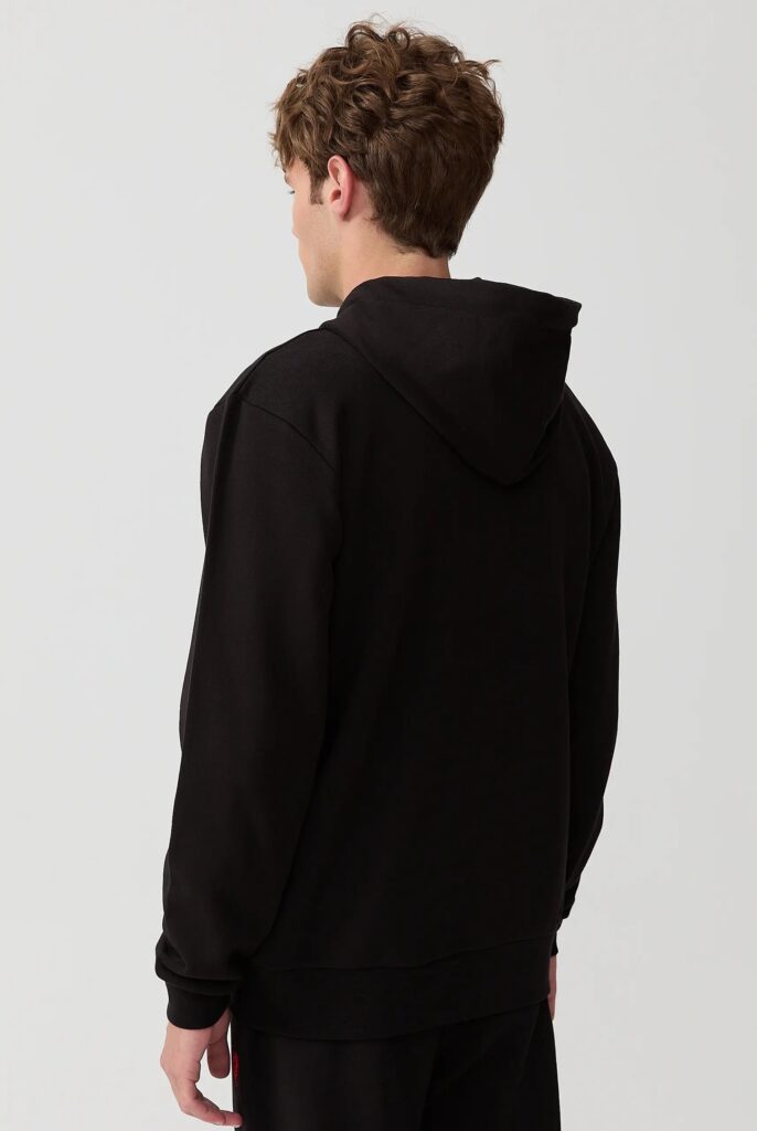 Ducasse : Sweat à Capuche et Fermeture Éclair avec Logo Emblématique du Coq Brodé - 20