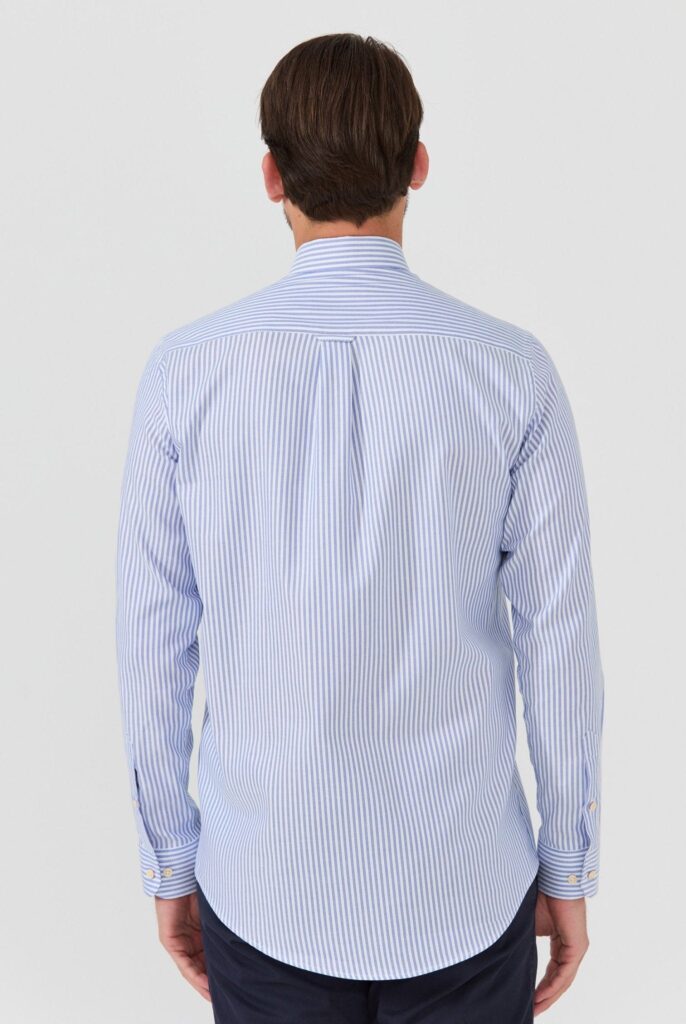 Dumas : Chemise Coupe Droite à rayures - 10