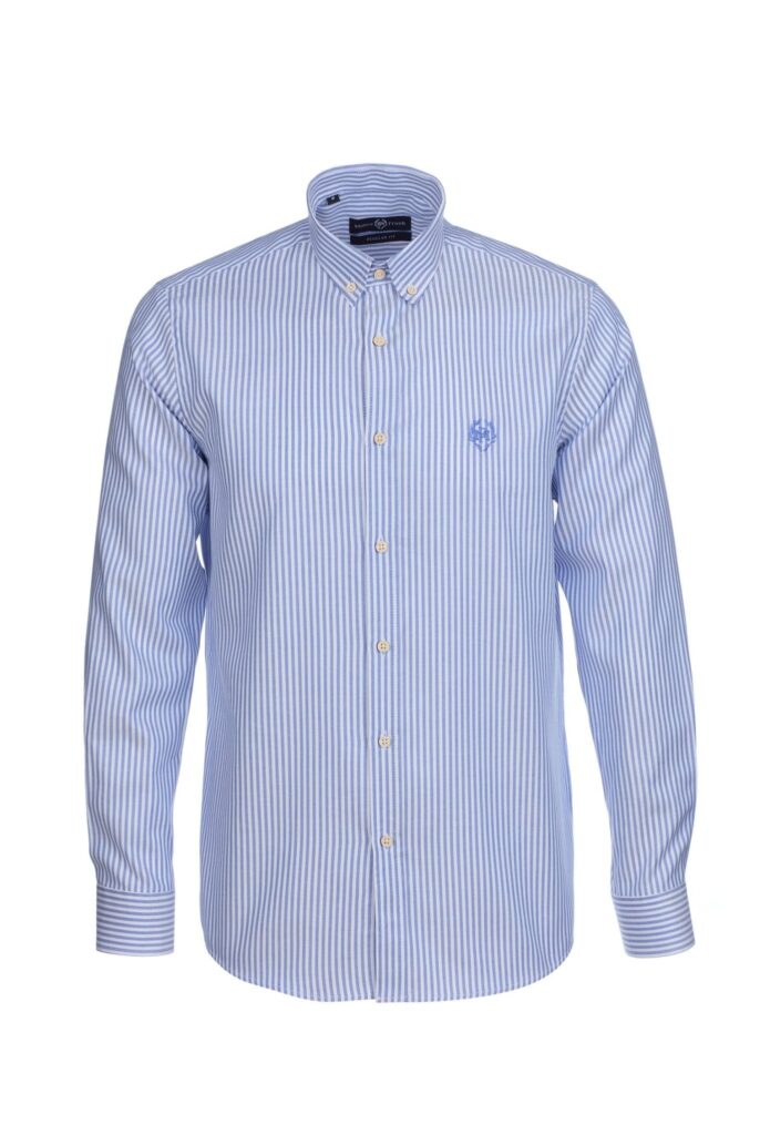 Dumas : Chemise Coupe Droite à rayures - 30