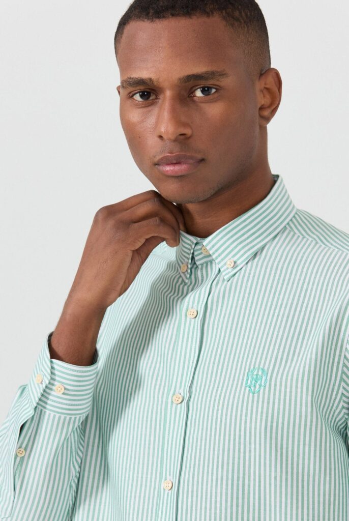 Dumas : Chemise Coupe Droite à rayures - 2