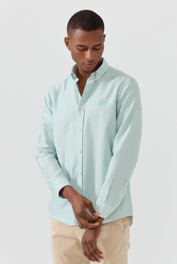 Dumas : Chemise Coupe Droite à rayures - 6