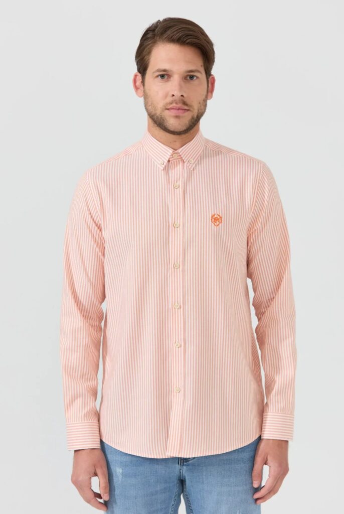 Dumas : Chemise Coupe Droite à rayures - 16