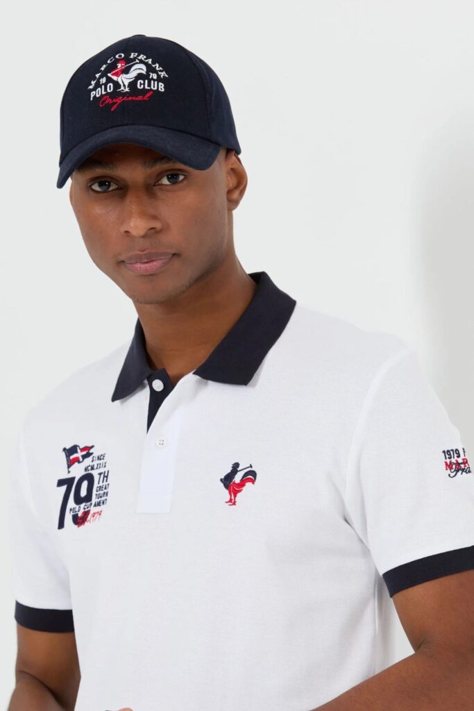 Edouard : Polo avec Logo Bicolore - 17