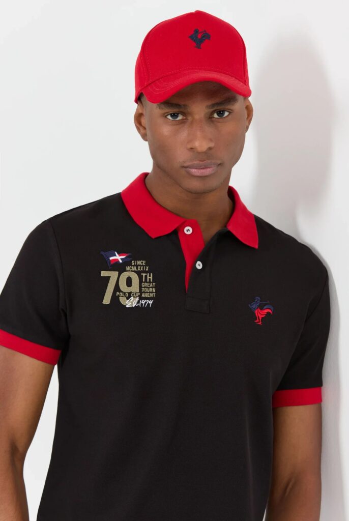 Edouard : Polo avec Logo Bicolore - 2