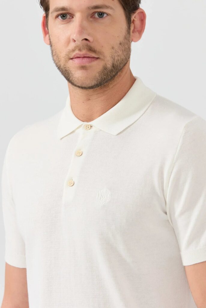 Elroy : Polo avec Logo en couronne Brodé - 7