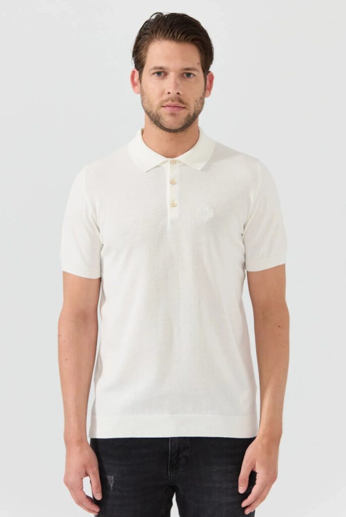 Elroy : Polo avec Logo en couronne Brodé - 8