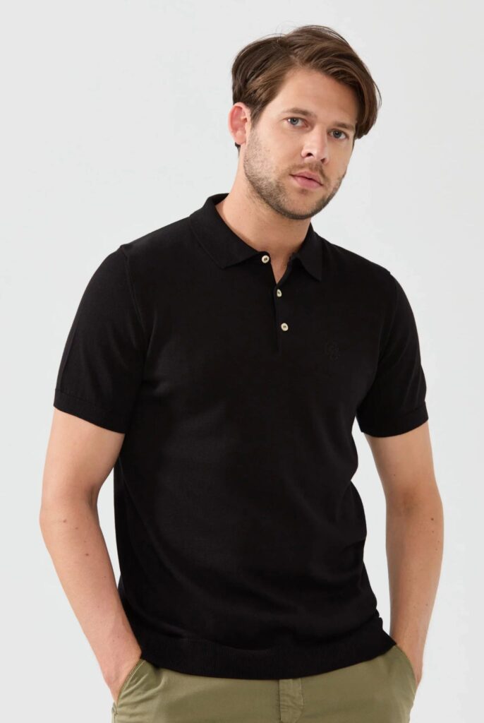 Elroy : Polo avec Logo en couronne Brodé - 6