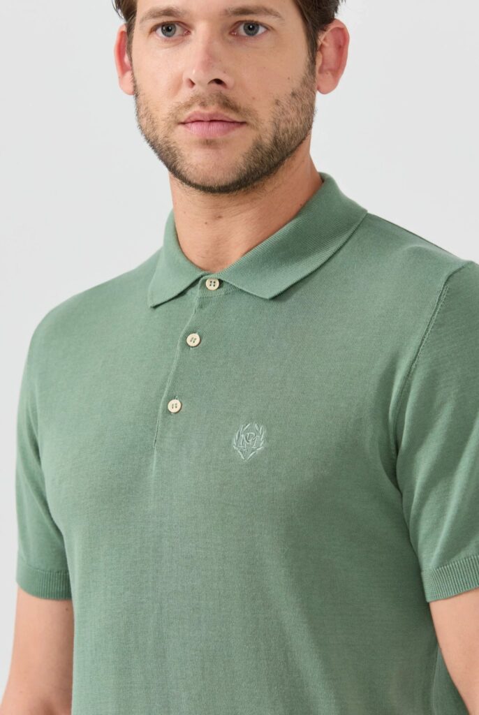 Elroy : Polo avec Logo en couronne Brodé - 13