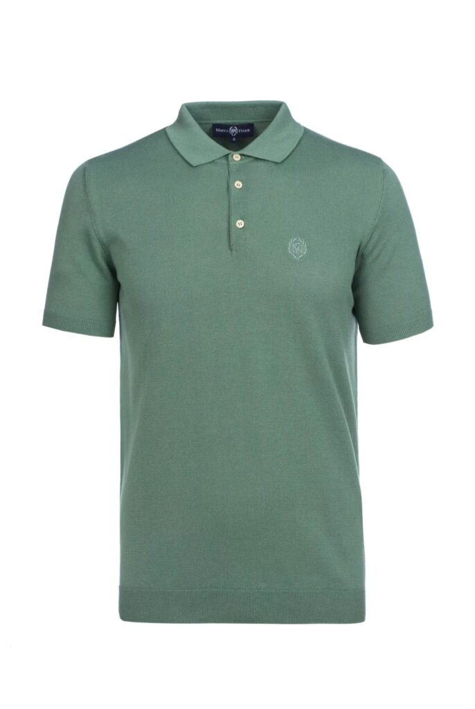 Elroy : Polo avec Logo en couronne Brodé - 18