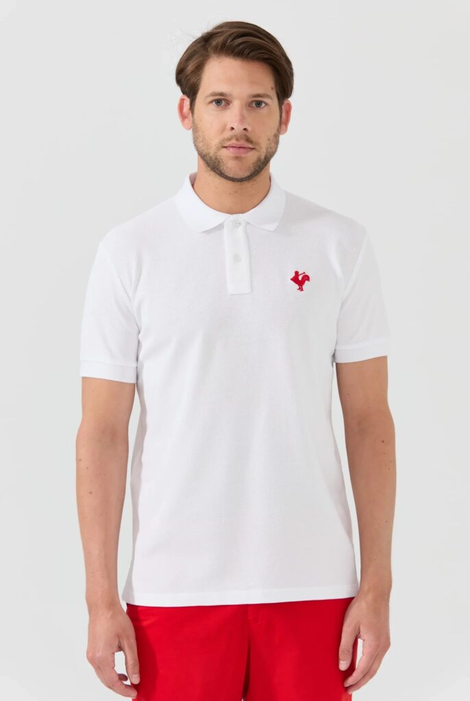 Etienne : Polo avec l’emblématique Logo du Coq Brodé - 28