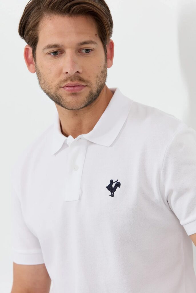 Etienne : Polo avec l’emblématique Logo du Coq Brodé - 21