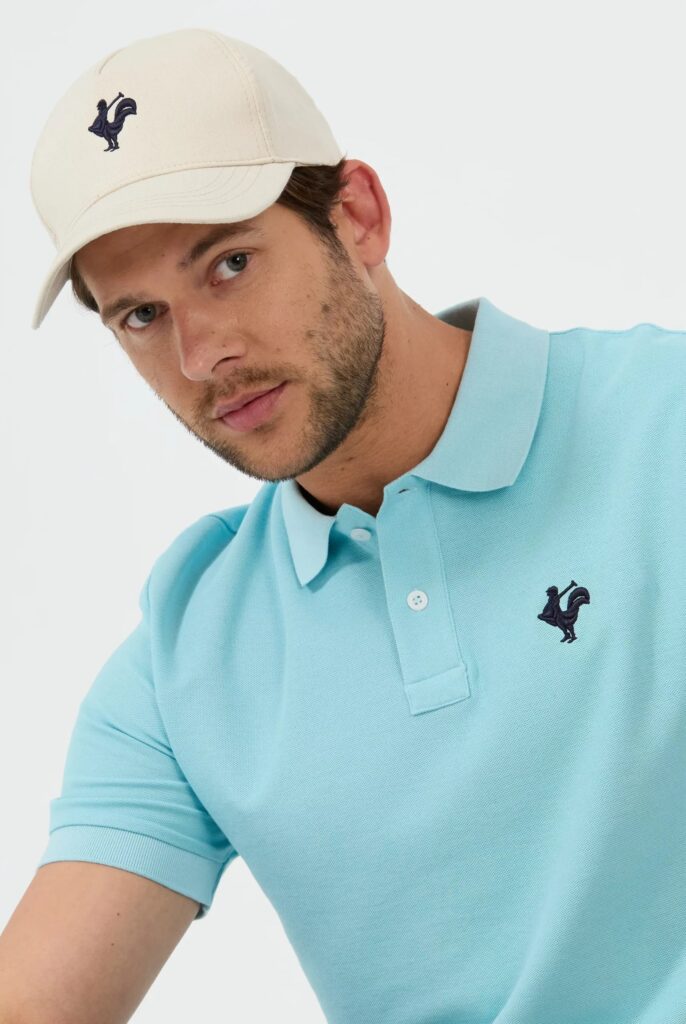 Etienne : Polo avec l’emblématique Logo du Coq Brodé - 30